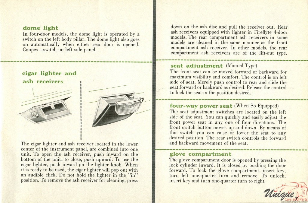 1956 DeSoto Owners Manual Page 24